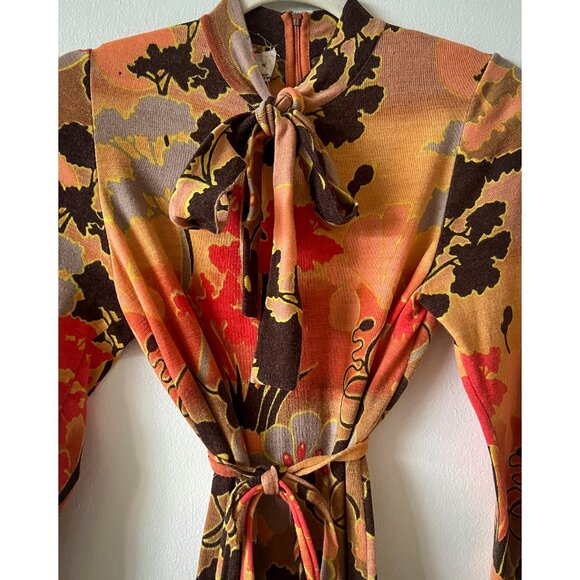 Goldworm Vtg 60s 70s - Psychedelic, Mod & Rare - 100% Virgin Merino Wool - Picture 2 of 14